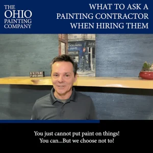 what to ask a painting contractor when hiring them graphic