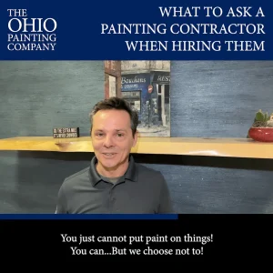 what to ask a painting contractor when hiring them with kevin