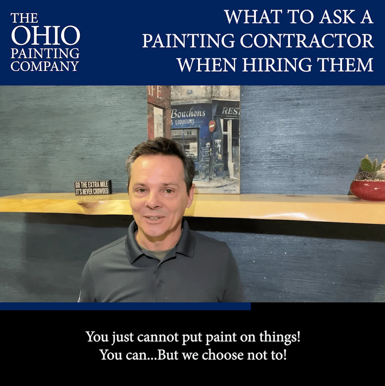 what to ask a painting contractor when hiring them with kevin